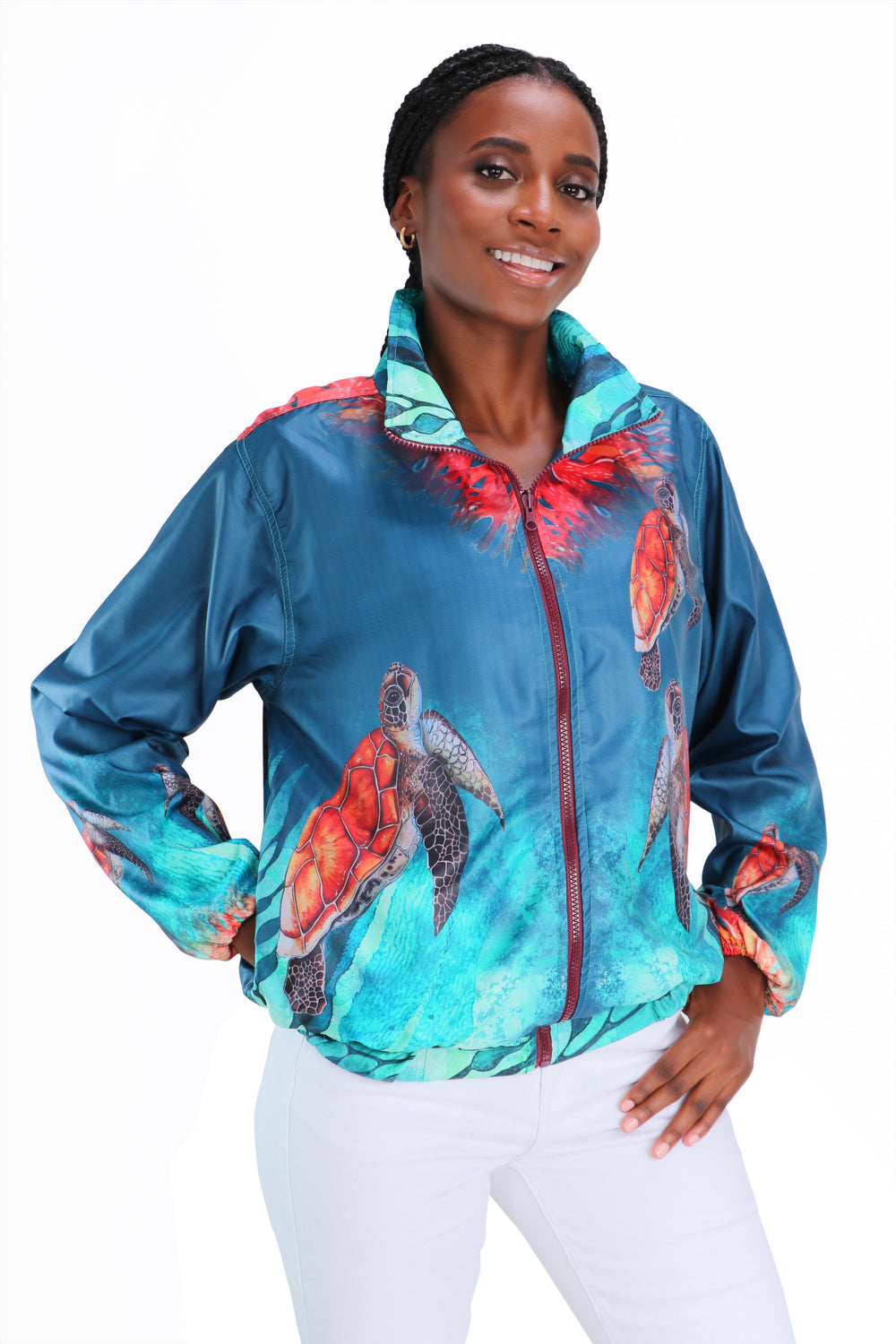 Green Sea Turtle Eco-Conscious Nature Jacket