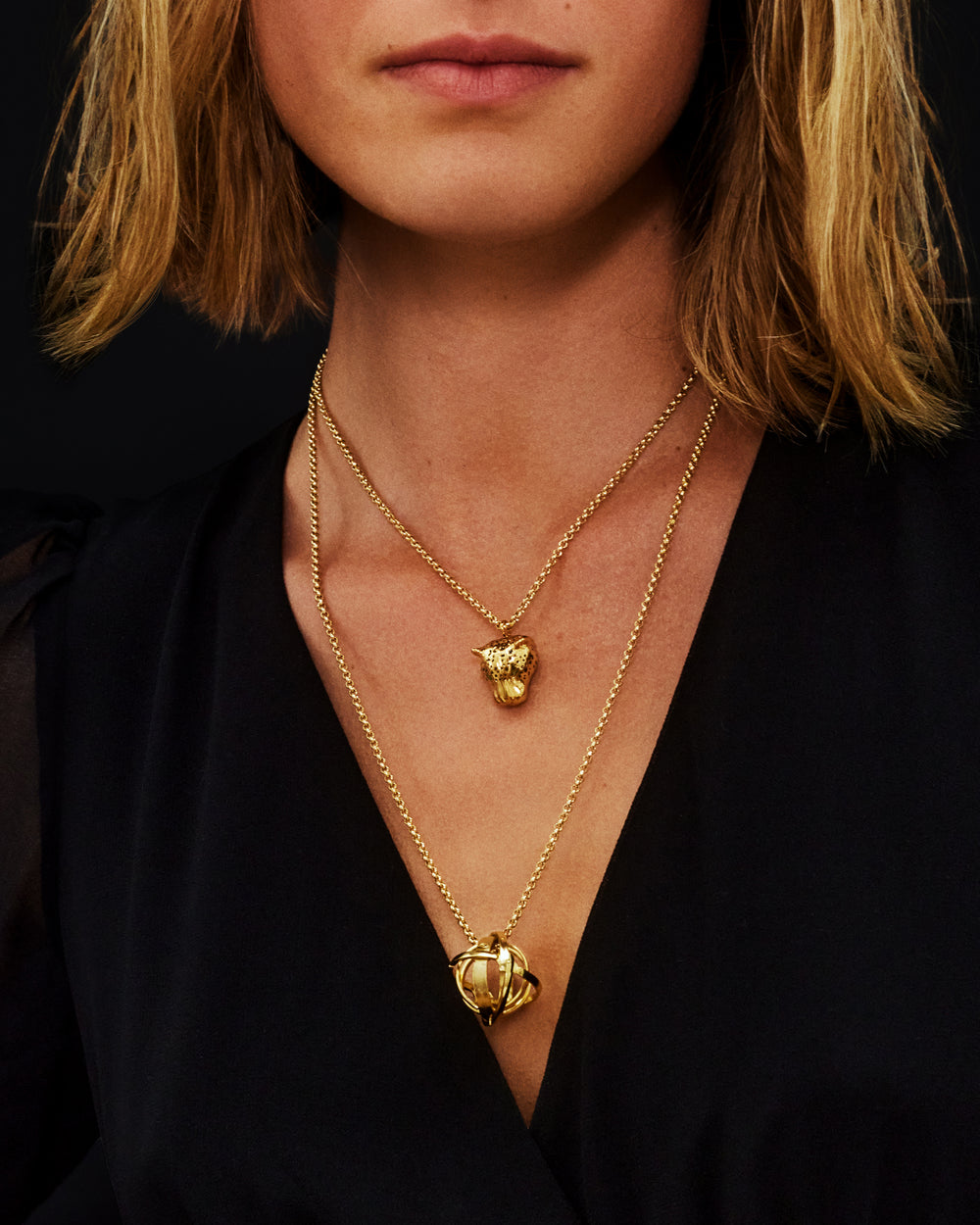 Cosmic Maloca Jaguar Necklace