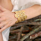 Silver Filigree Cuff